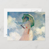 Suzanne Hoschedé, Tochter von Hoschedé, zweite Ehe Postkarte (Vorne/Hinten)