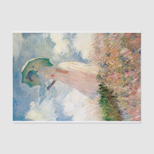 Suzanne Hoschedé, Tochter von Hoschedé, zweite Ehe Seidenpapier (Vorderseite)