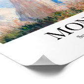 Suzanne Hoschedé von Claude Monet Poster (Ecke)