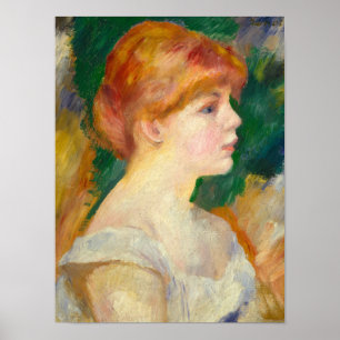 Suzanne Valadon, 1885 von Pierre-Auguste Renoir Poster