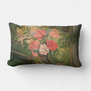 Suzanne Valadon Blume vor einem Fenster Lendenkissen
