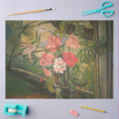 Suzanne Valadon Blume vor einem Fenster Seidenpapier (Basteln)