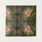 Suzanne Valadon Blume vor einem Fenster Wandteppich (Vorderseite (Horizontal))