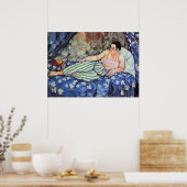 SUZANNE VALADON - Das blaue Zimmer 1923 Poster (Küche)