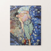 SUZANNE VALADON - Das blaue Zimmer 1923 Puzzle (Vertikal)