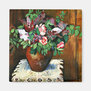 Suzanne Valadon - Vase of Blume, 1921 Magnet