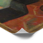 Suzanne Valadon Young Girl vor einem Fenster Poster (Ecke)