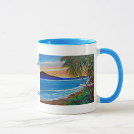 Suzannes Shark Pit Sonnenuntergang Tasse