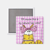 Suzette-Dainty Kitty Magnet (Vorderseite/Rückseite)