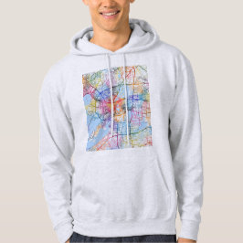 Suzhou China City Map Hoodie