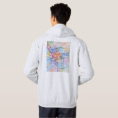 Suzhou China City Map Hoodie (Schwarz voll)