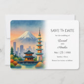 Suzhou, China - Thema Save the Date Karte (Vorderseite)