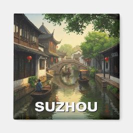 Suzhou China Travel Magnet