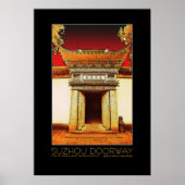 Suzhou Doorway Poster (Vorne)