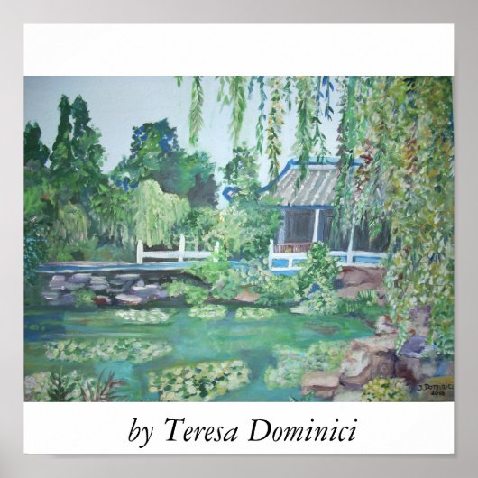 Suzhou Gardens, Poster (Vorne)