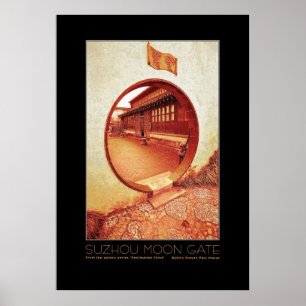 Suzhou Moon Gate Poster