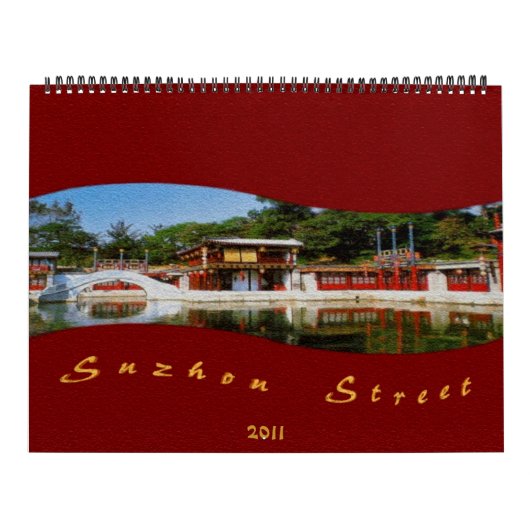 Suzhou Street Calendar Kalender (Titelbild)