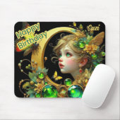 SUZI ~ Green Mit Augen Fairy ~ Mousepad (Mit Mouse)