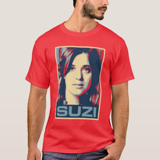 Suzi Retro T-Shirt (Vorderseite)