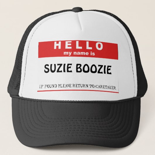 SUZIE BOOZIE TRUCKERKAPPE (Vorderseite)