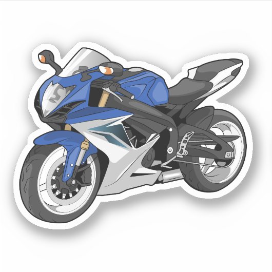 Suzuki GSX-R Aufkleber (Vorderseite)