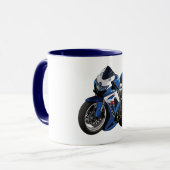 Suzuki GSX-R cute style Tasse (Vorderseite Links)