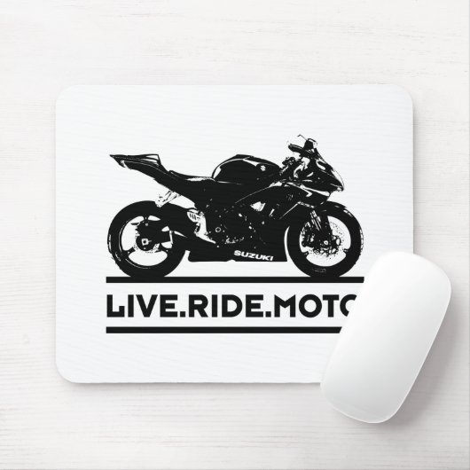 suzuki gxsr mouspad mousepad (Mit Mouse)