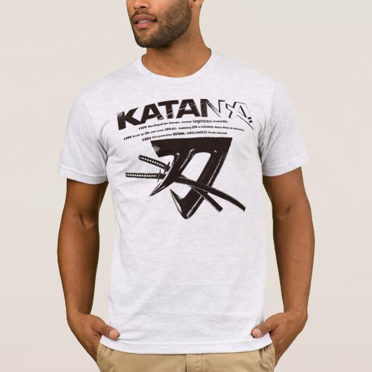 Suzuki Katana Logo Black T-Shirt (Vorderseite)