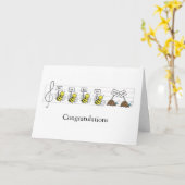 Suzuki - niedliche Glückwunschkarte Karte (Gelbe Blume)