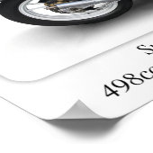 Suzuki RG500 "Gamma" Classic Motorrad - A3 Print Poster (Ecke)