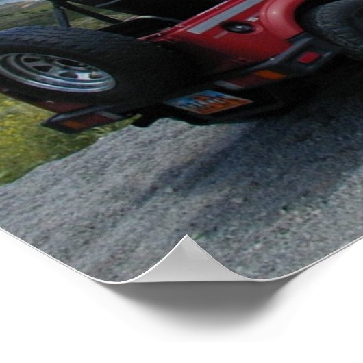 Suzuki Samurai Poster (Ecke)