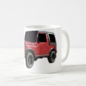 suzuki Samurais Kaffeetasse (VorderseiteRechts)