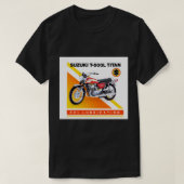 Suzuki T 500 Titan SUZUKI T-500 TITAN T-Shirt (Design vorne)