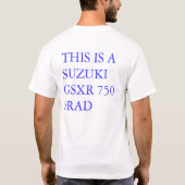 SUZUKI T-Shirt (Rückseite)