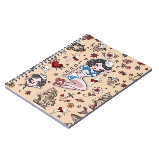 SuzySailor-Notebook Notizblock (Linke Seite)