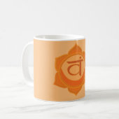 Svadhisthana sakrale Chakra Tasse (Vorderseite Links)