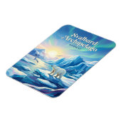 Svalbard-Archipel Norwegen Magnet (Linke Seite)