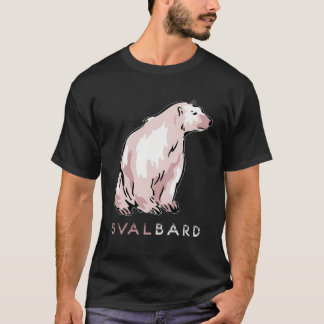 Svalbard Der Polar Bear Arctic Circle Norwegen T-Shirt