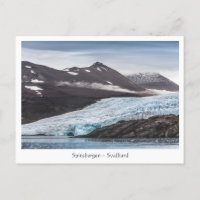 Svalbard Glacier Landschaft