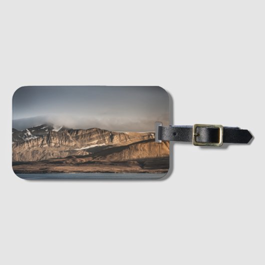 Svalbard Landscape Foto Gepäckanhänger (Vorderseite (Horizontal))
