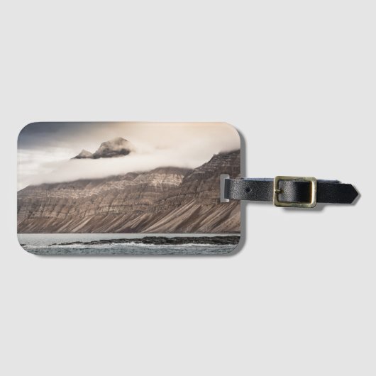 Svalbard Landscape Foto Gepäckanhänger (Vorderseite (Horizontal))