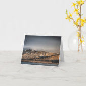 Svalbard Landscape Foto Karte (Gelbe Blume)