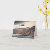 Svalbard Landscape Foto Karte (Gelbe Blume)