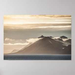 Svalbard Landscape Foto Poster