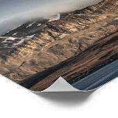 Svalbard Landscape Foto Poster (Ecke)