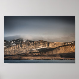 Svalbard Landscape Foto Poster