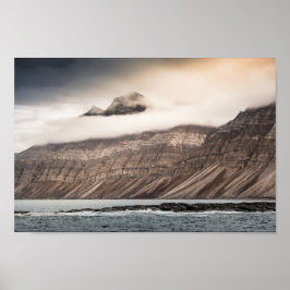 Svalbard Landscape Foto Poster