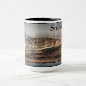 Svalbard Landscape Foto Tasse (Zentrum)