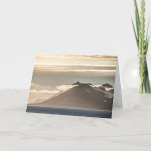 Svalbard Landschaftsfoto Karte