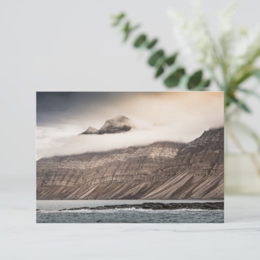 Svalbard Landschaftsfotokarte (Stehend Vorderseite)